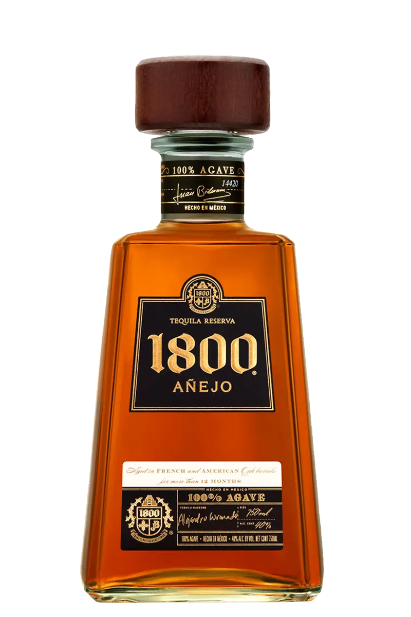 1800 Tequila Añejo 750ml 2本セット 1800 Añejo Tequila 750 ML – Jensens Liquors