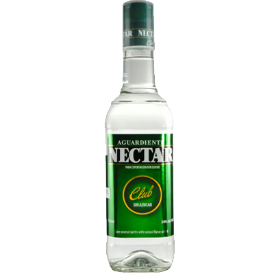 Nectar Club Sin Azucar Aguardiente