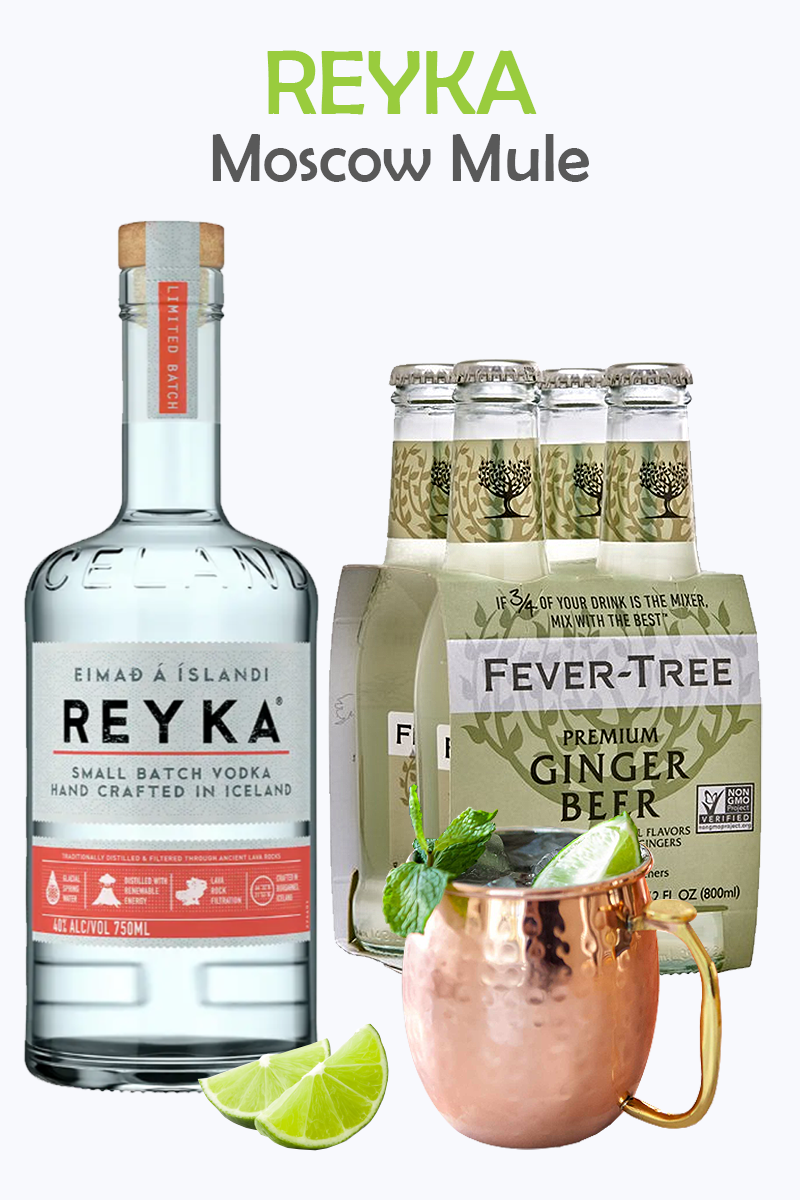 Reyka Moscow Mule Cocktail Kit