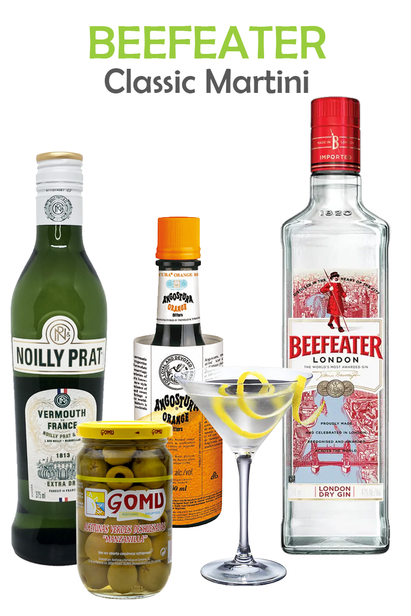 Beefeater Classic Martini Cocktail Kit