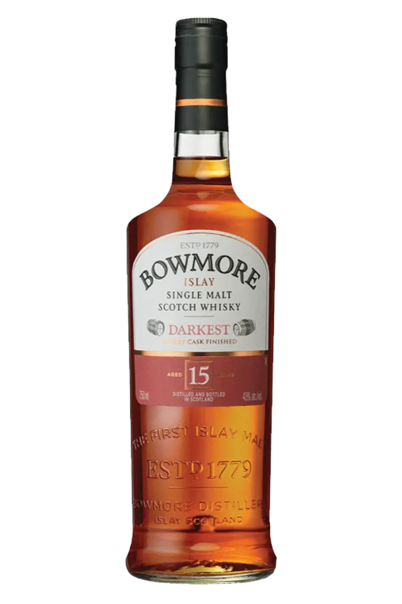 Bowmore 15 Years Darkest Islay Single Malt Scotch Whisky