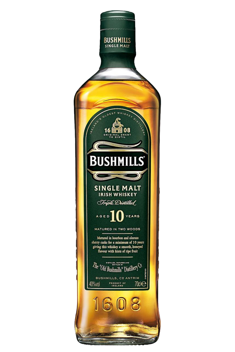 Bushmills Single Malt 10 Years Irish Whiskey