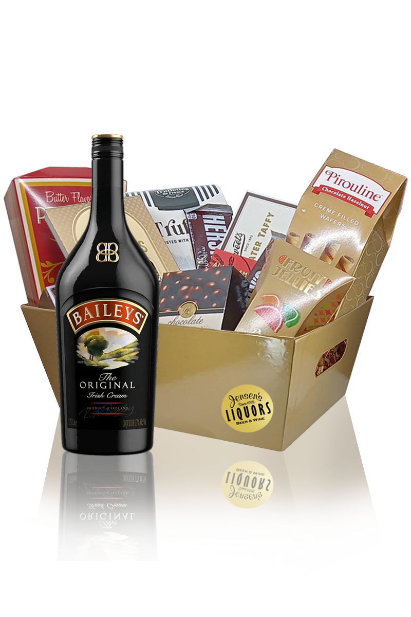 Cordials Gift Basket Baileys Original Irish Cream – Jensens Liquors