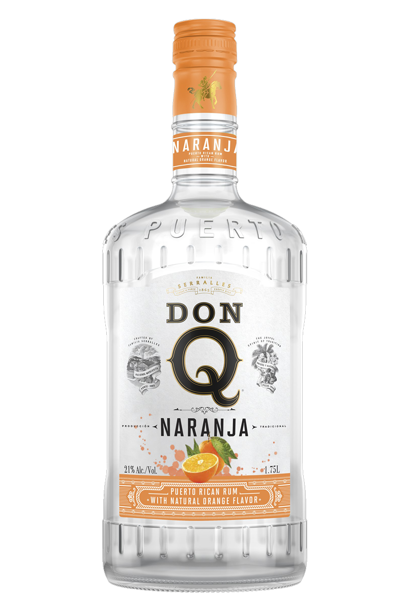 Don Q Naranja Flavored Rum 750 ML
