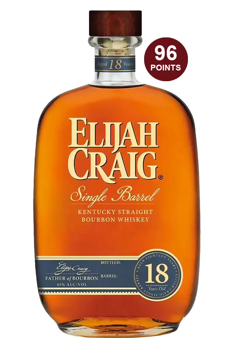 Elijah Craig Single Barrel 18 Years Bourbon Whiskey