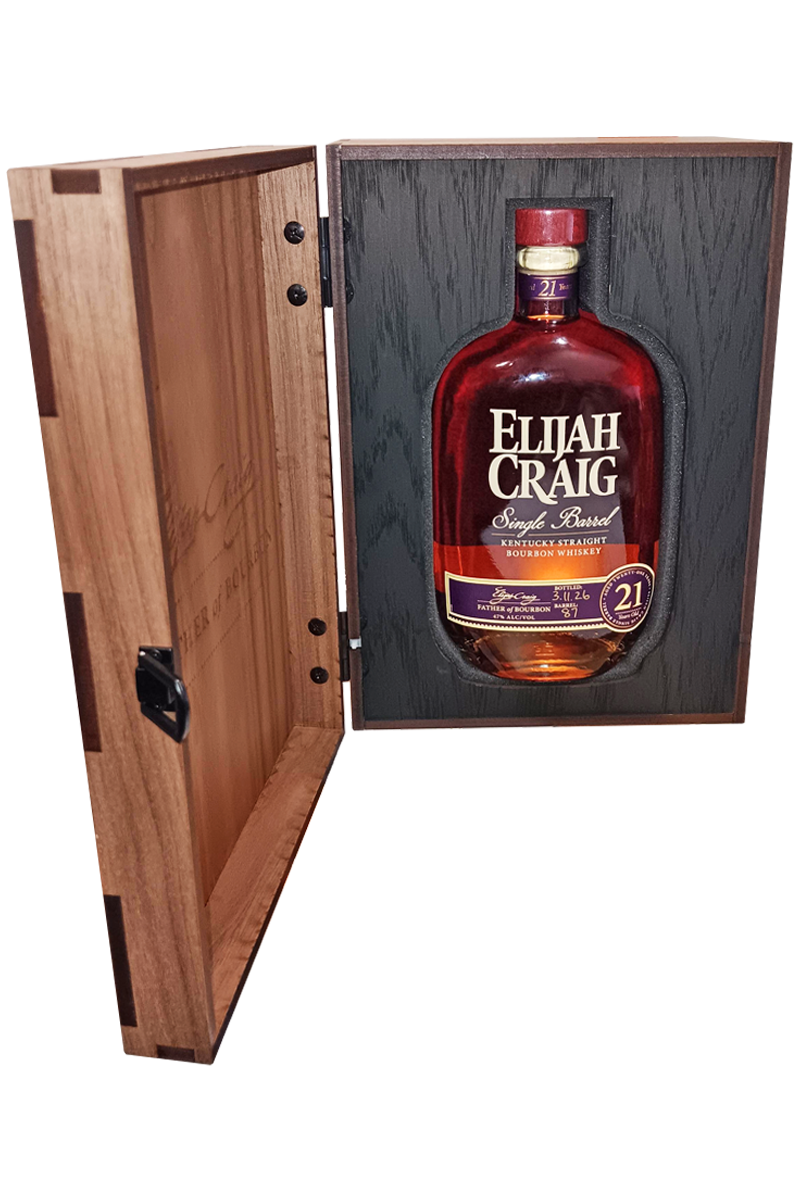 Elijah Craig Single Barrel 21 Years Bourbon Whiskey