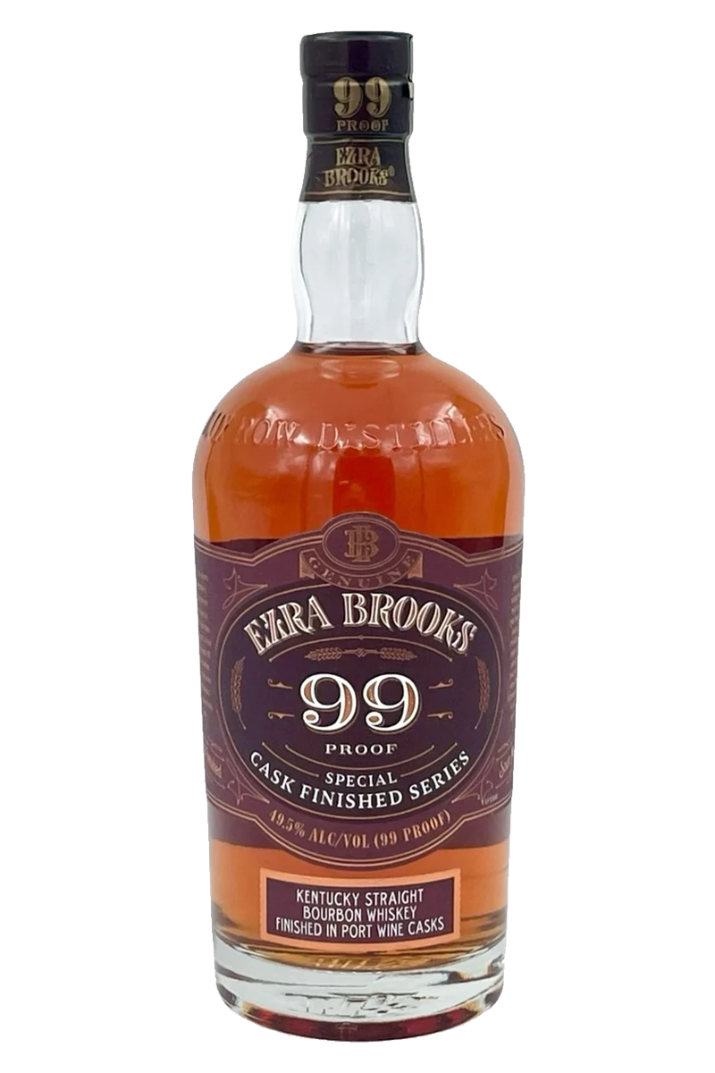 Ezra Brooks 99 Proof Port Wine Cask Finish Bourbon
