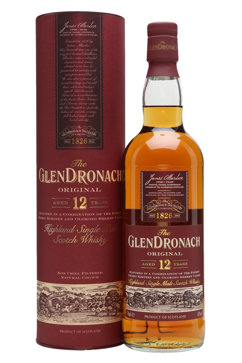 Glendronach 12 Years Single Malt Scotch Whisky – Jensens Liquors Glendronach 12 Years Single Malt Scotch Whisky – Jensens Liquors