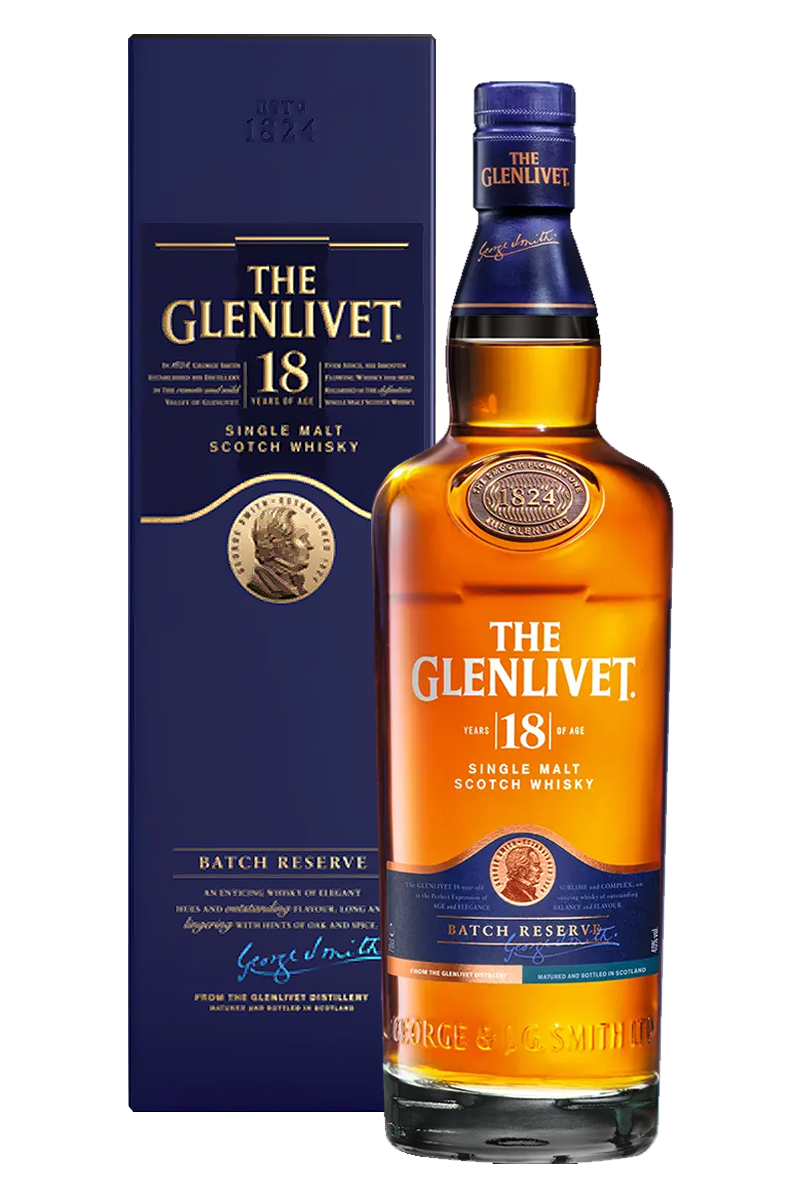 The Glenlivet 18 Years Batch Reserve Single Malt Scotch – Jensens The Glenlivet 18 Years Batch Reserve Single Malt Scotch – Jensens