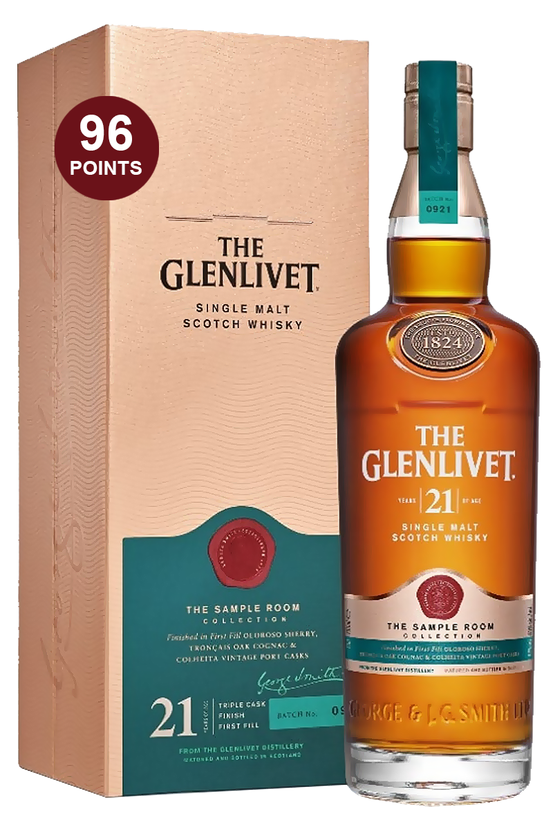 The Glenlivet 21 Years Single Malt Scotch