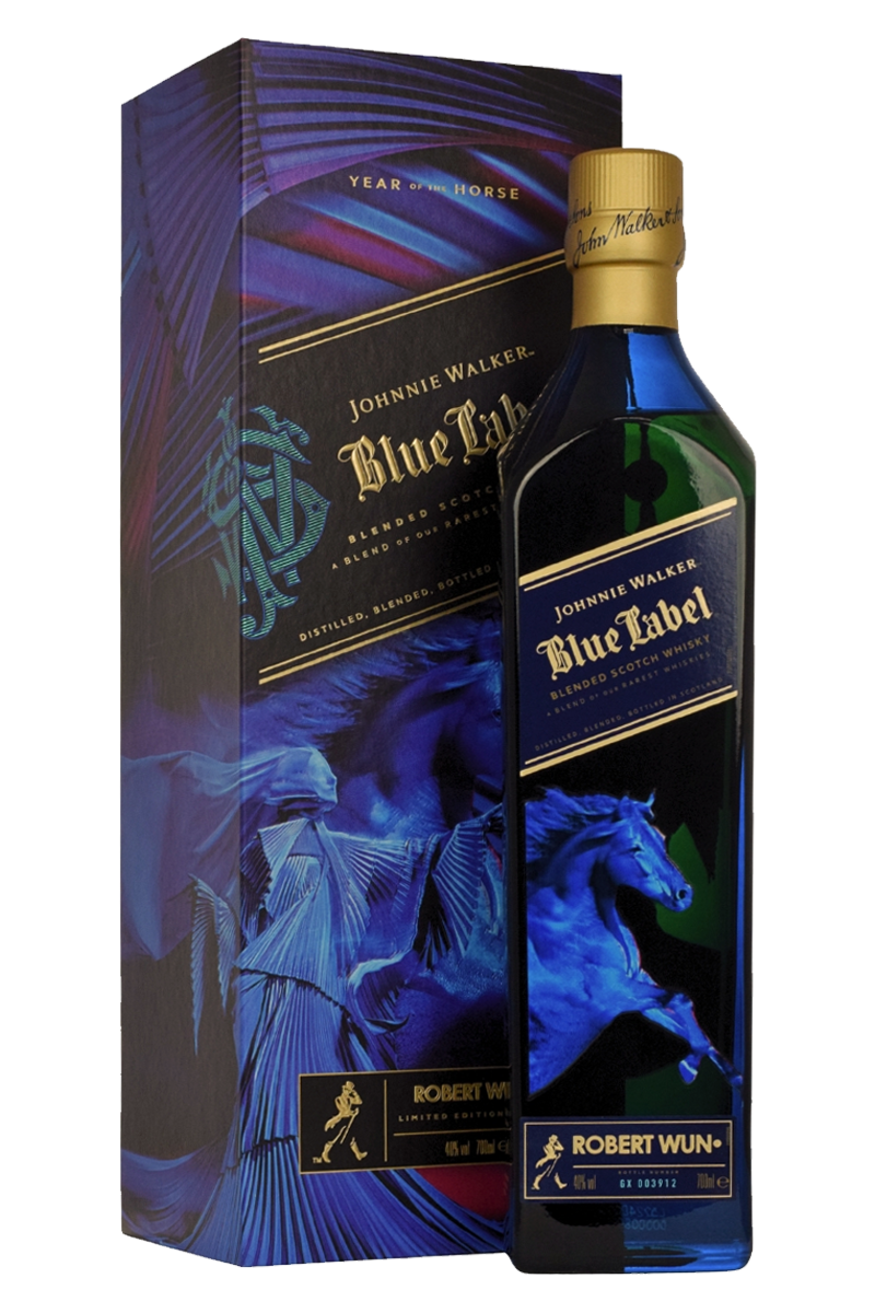 Johnnie Walker Blue Label - Lunar Year of the Horse – Jensens Liquors Johnnie Walker Blue Label - Lunar Year of the Horse – Jensens Liquors