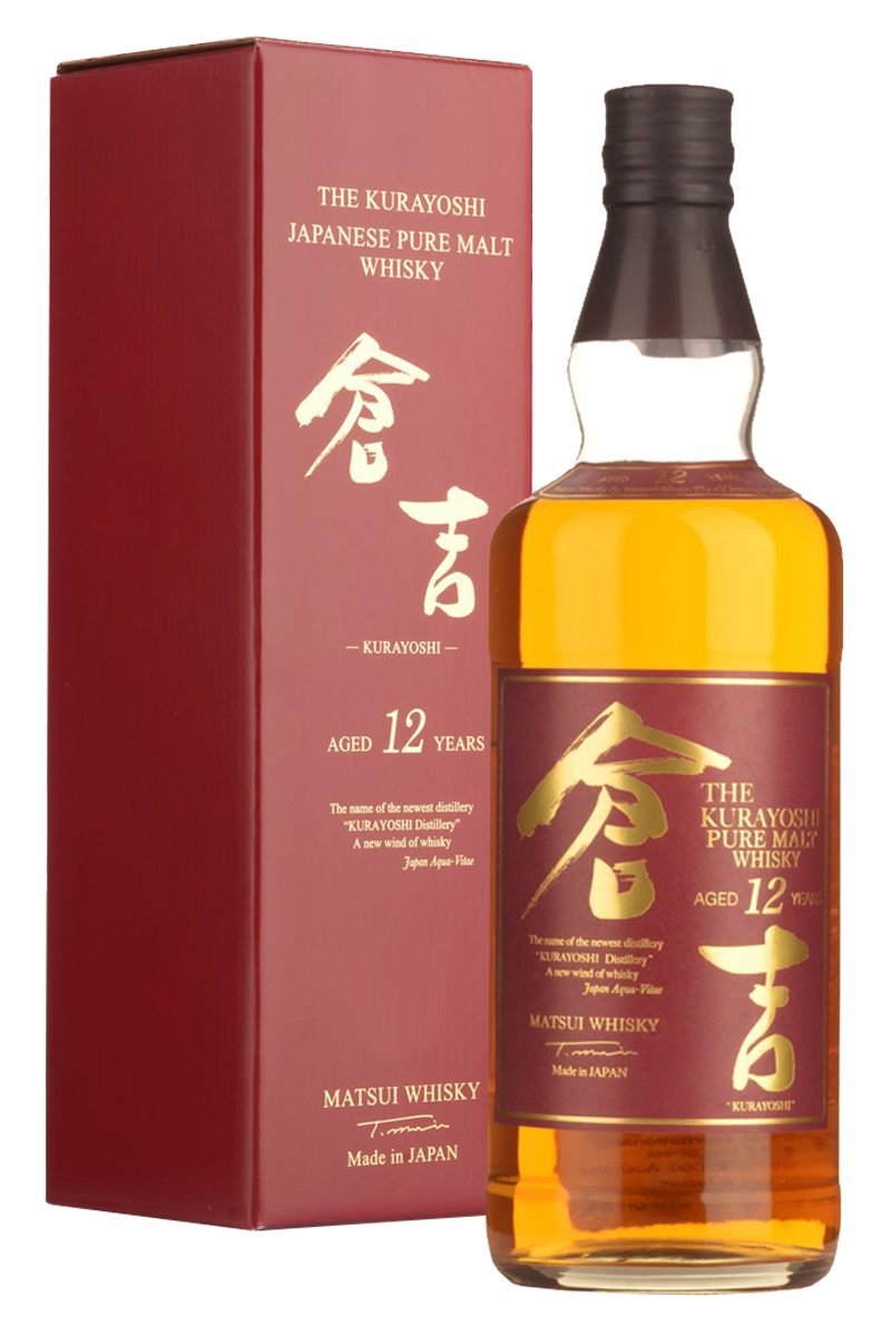 The Kurayoshi 12 Years Pure Malt Japanese Whisky – Jensens Liquors The Kurayoshi 12 Years Pure Malt Japanese Whisky – Jensens Liquors