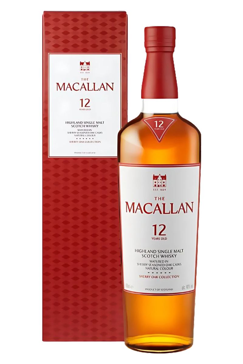 Macallan Sherry Oak Cask 12 Years Single Malt Scotch Whisky Macallan Sherry Oak Cask 12 Years Single Malt Scotch Whisky