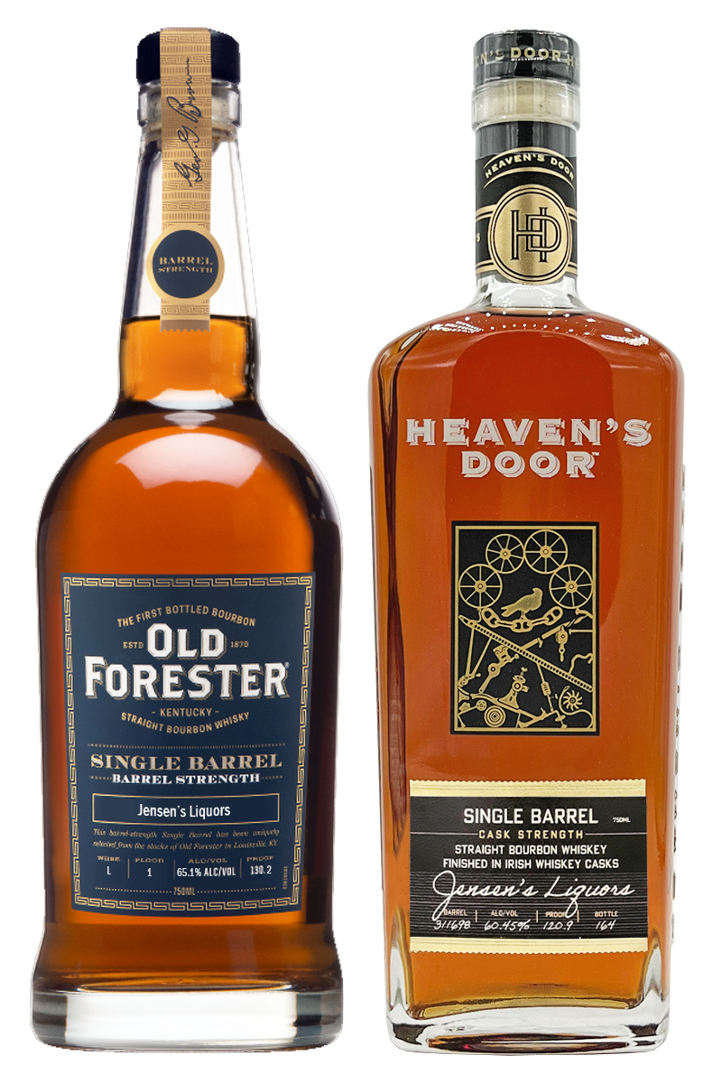 Old Forester SB + Heaven's Door SB Bundle
