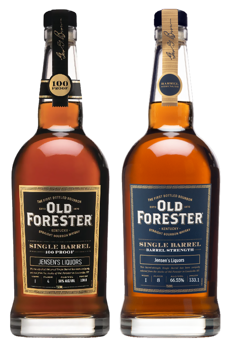 Old Forester Bundle Single Barrel 100 Proof + Barrel Strength