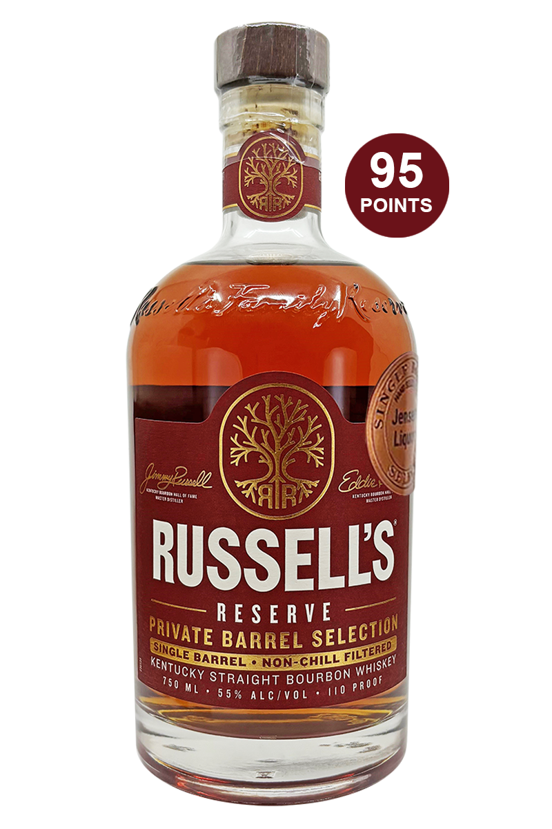 Russell's Reserve Single Barrel Selection Bourbon – Jensens Liquors Russell's Reserve Single Barrel Selection Bourbon – Jensens Liquors