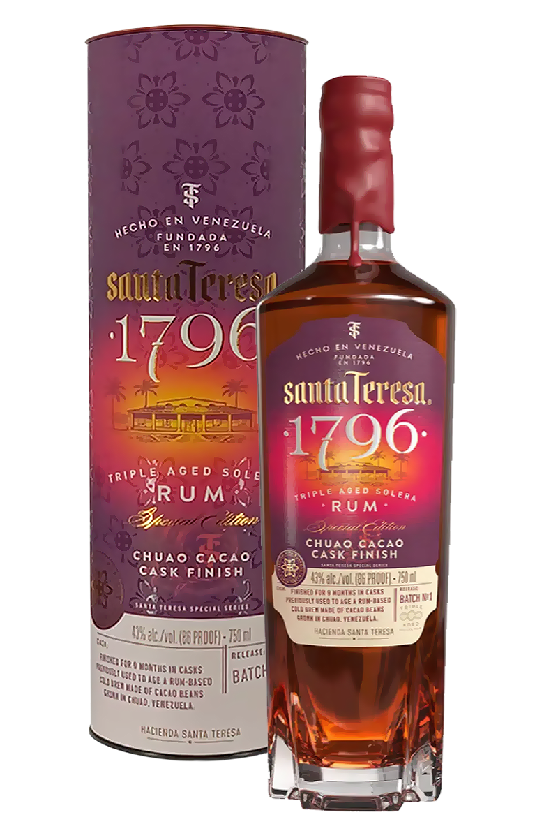 Santa Teresa 1796 Chuao Cacao Cask Finish Rum