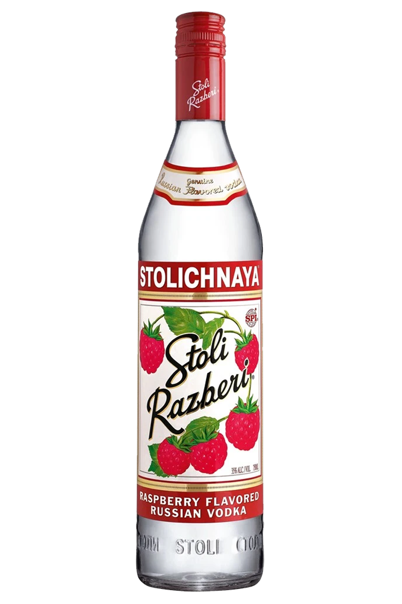 Vodka Stolichnaya Chocolate Raspberry 1 Litro | Frete Grátis