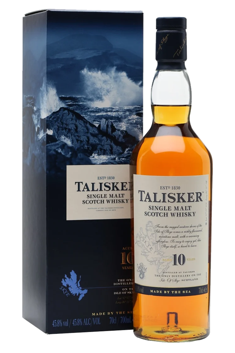 TALISKER SIGNAL MALT SCOTCH WHISKY 10年 Talisker 10 Years Single Malt Scotch Whisky – Jensens Liquors
