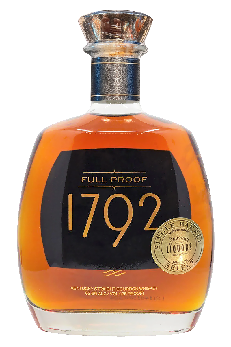 1792 Full Proof Single Barrel Select Kentucky Straight Bourbon No. F-3697