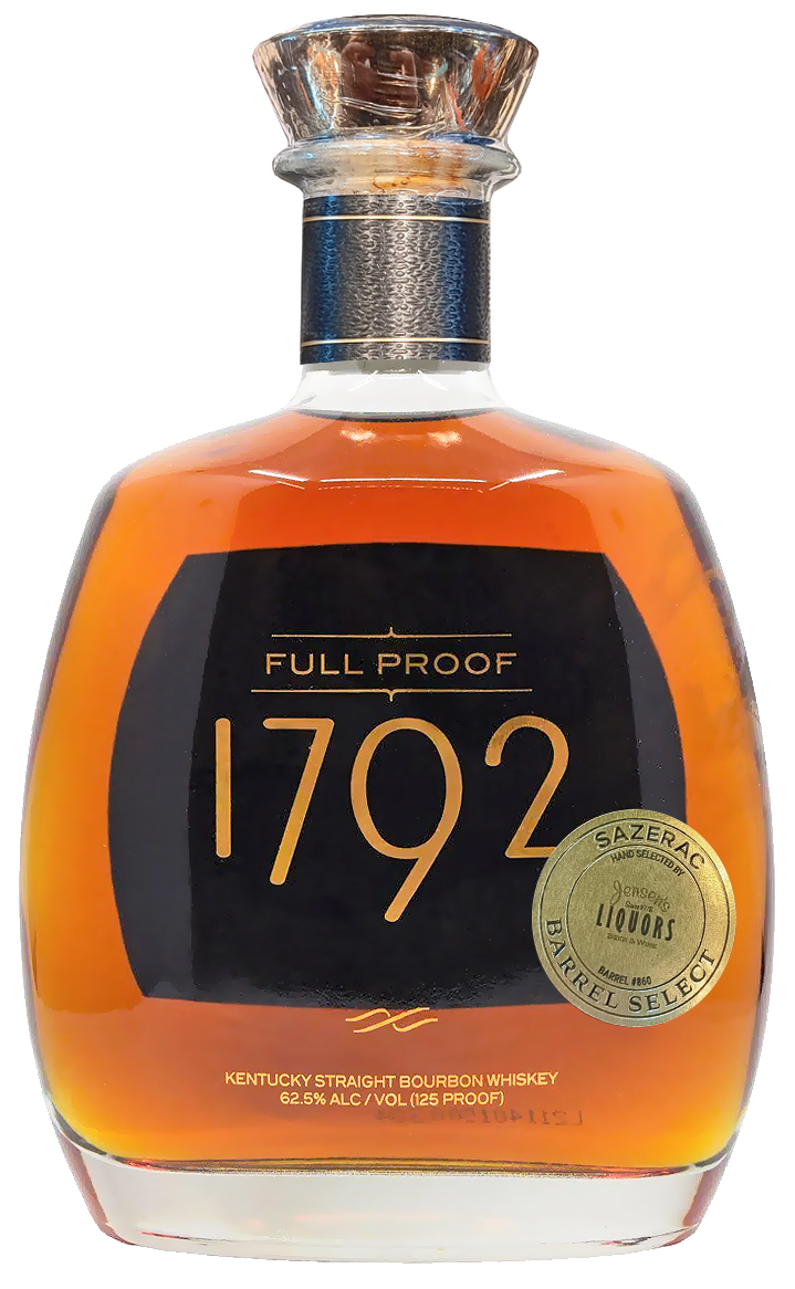 1792 Full Proof Single Barrel SZ Kentucky Straight Bourbon