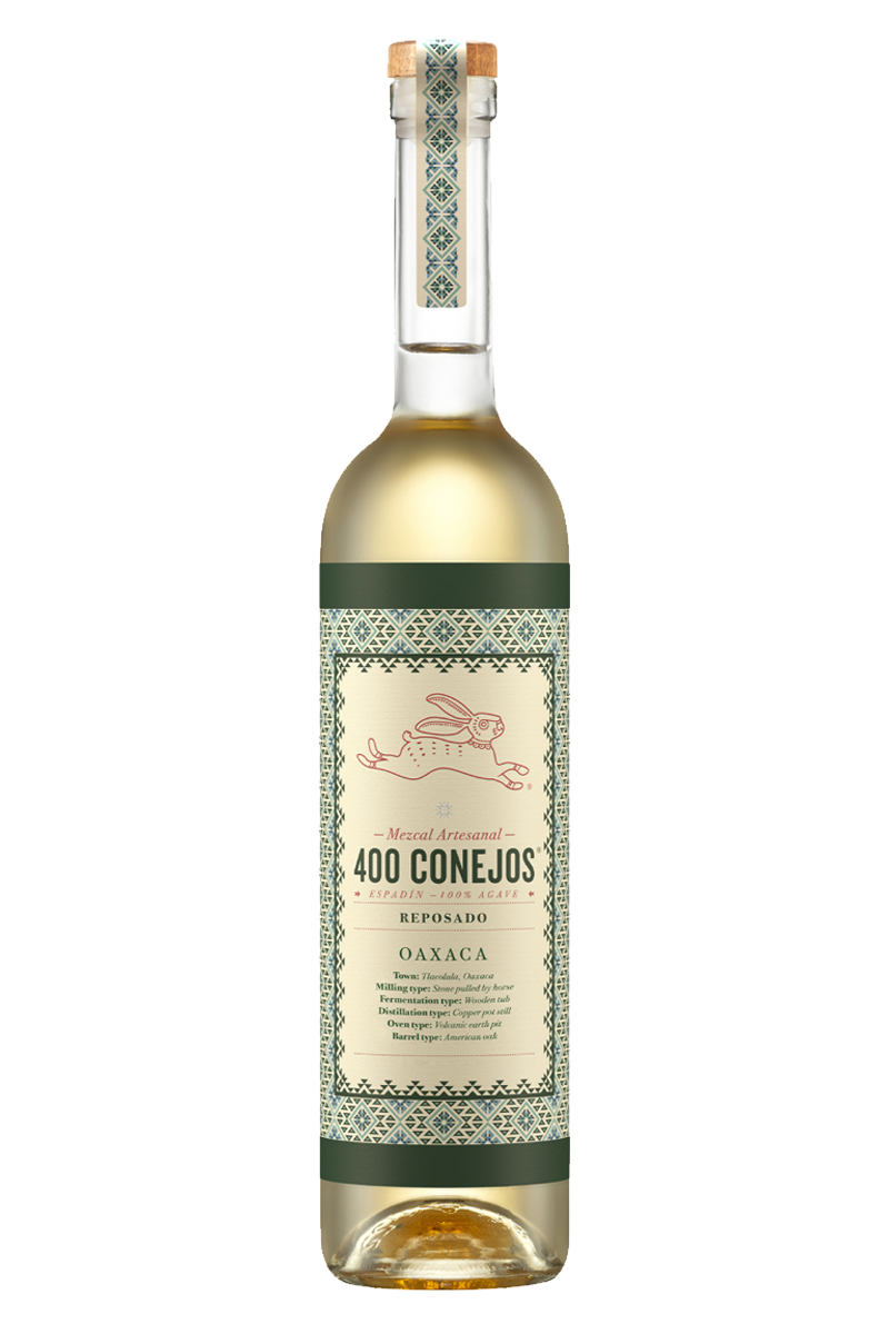 400 Conejos Espadín Reposado Joven Mezcal