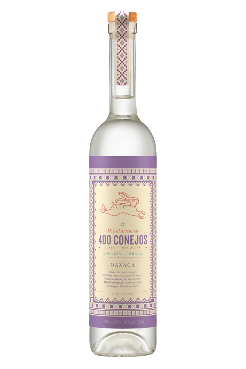 400 Conejos Espadín - Tobalá Joven Mezcal