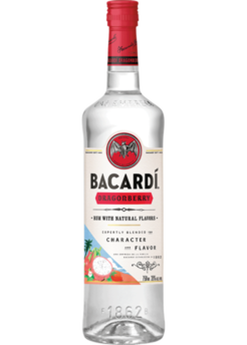 Bacardi Dragon Berry Flavored 750 ML