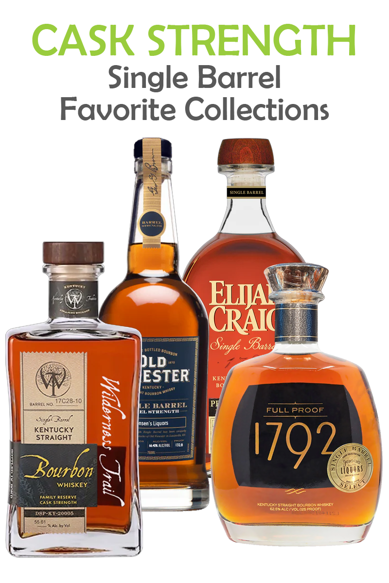 Cask Strength Single Barrel Bourbon Bundle