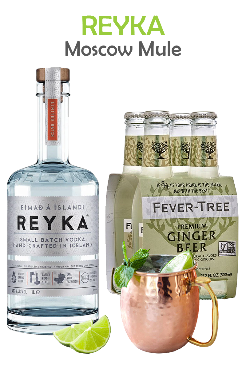 Reyka Moscow Mule Cocktail Kit