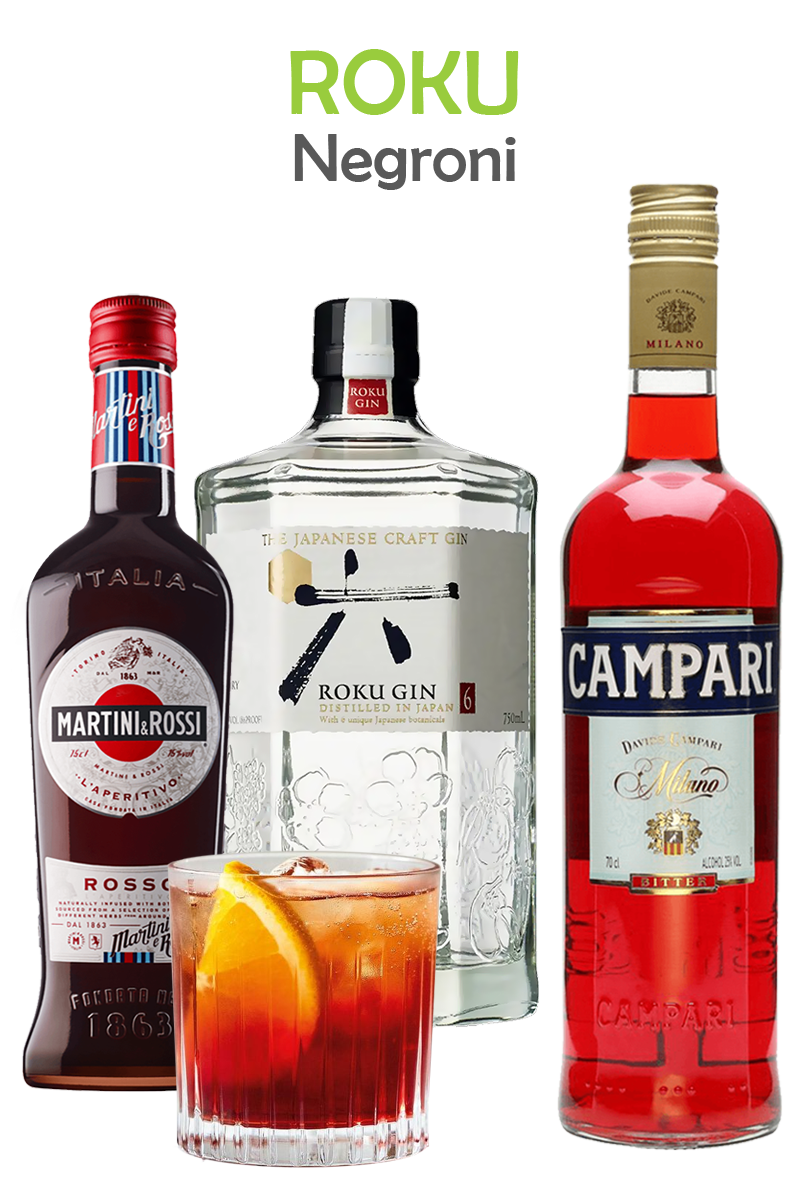 Roku Negroni Cocktail Kit