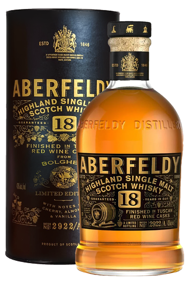 Aberfeldy 18 Years Single Malt Scotch Whisky 750 ML 2