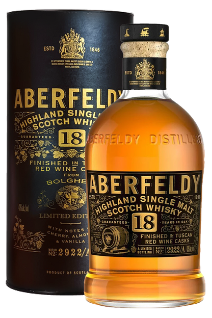 Aberfeldy 18 Years Single Malt Scotch Whisky 750 ML 2