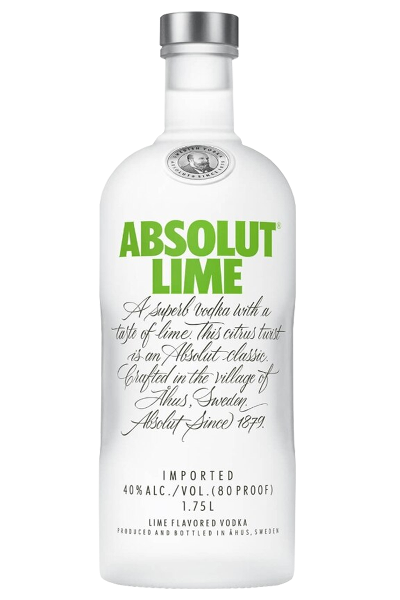 Absolut Lime Vodka 1.75 LT