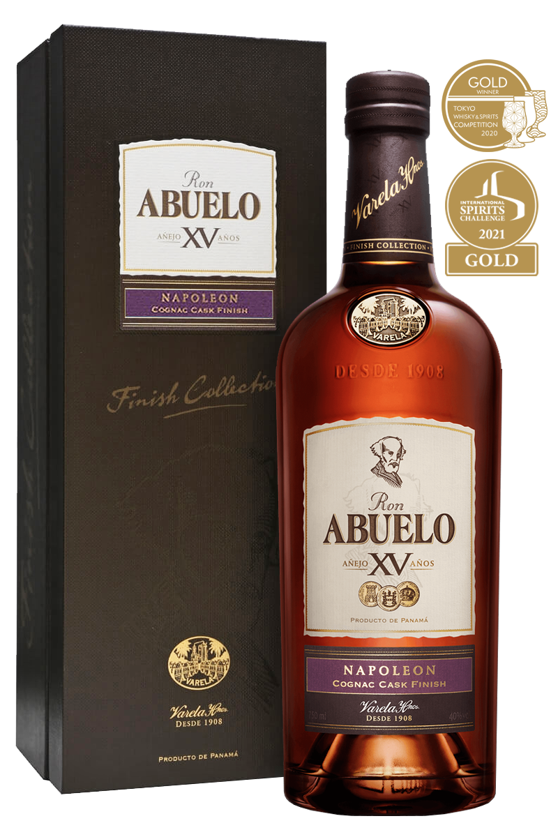 Abuelo XV Years Napoleon Cognac Cask Finish Rum