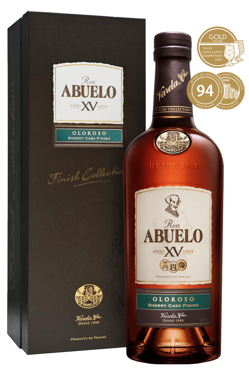 Abuelo XV Years Oloroso Sherry Cask Finish Rum 750 ML