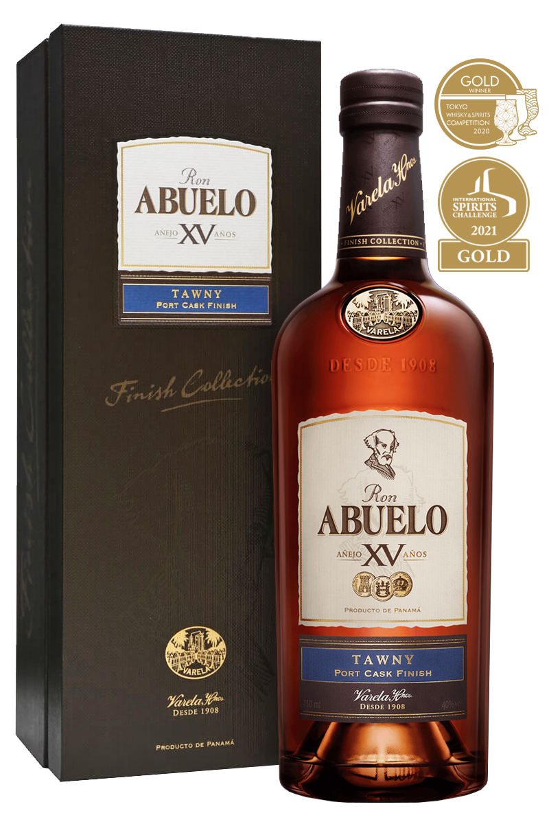 Abuelo XV Years Tawny Port Cask Finish Rum 750 ML