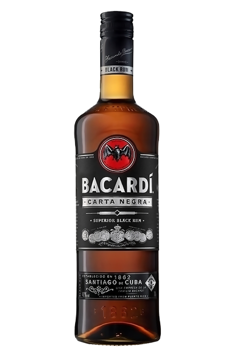 Bacardi Black Rum 1 LT