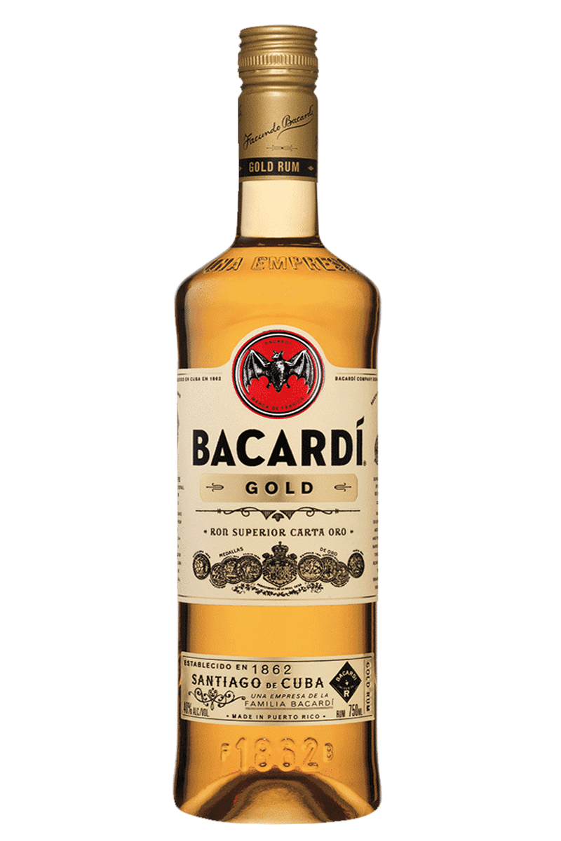 Bacardi Gold Rum 1 LT