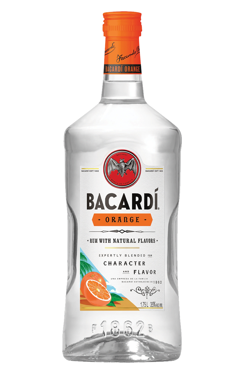 Bacardi Orange Flavored Rum 1.75 LT