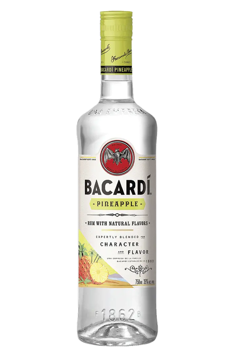 Bacardi Pineapple Flavored Rum 750 ML