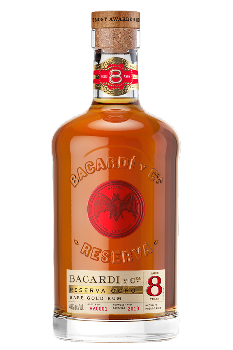 Bacardi Reserva Ocho 8 Years Rum 1 LT