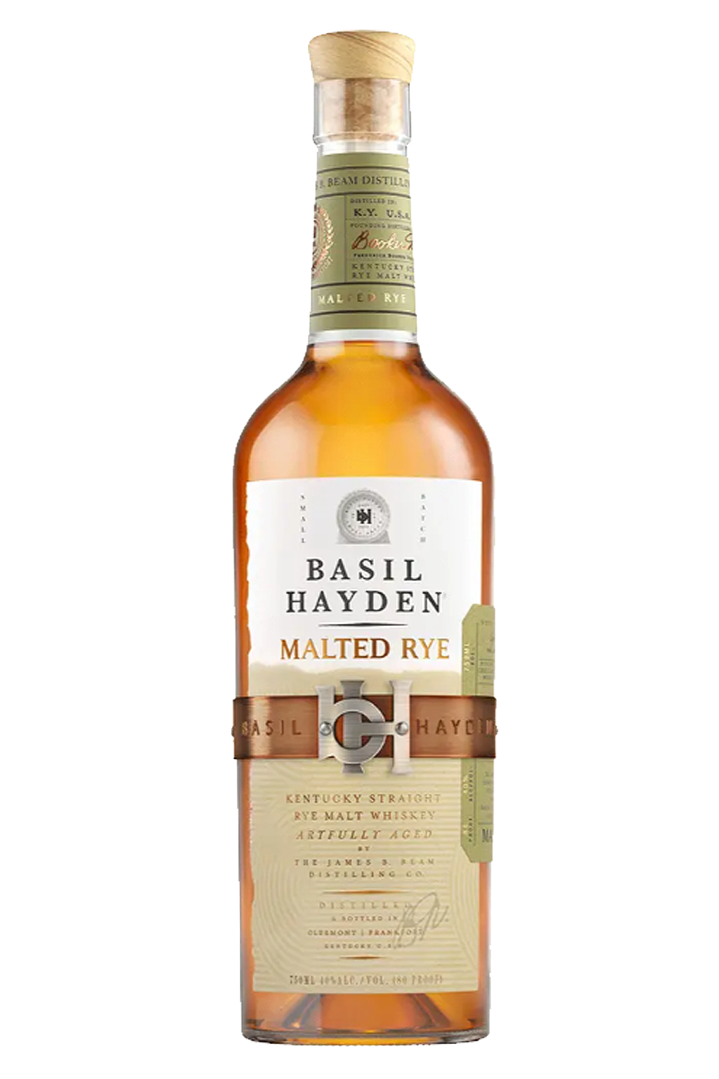 Basil Hayden Malted Rye Kentucky Straight Rey Whiskey