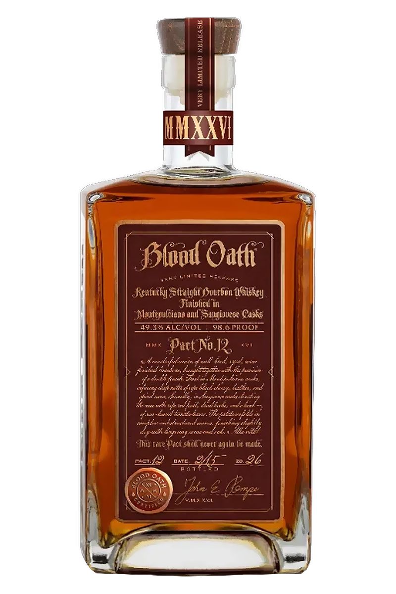 Blood Oath Pact No. 12 Kentucky Straight Bourbon