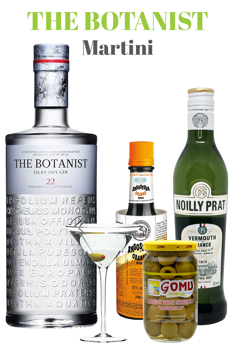 The Botanist Martini Cocktail Kit