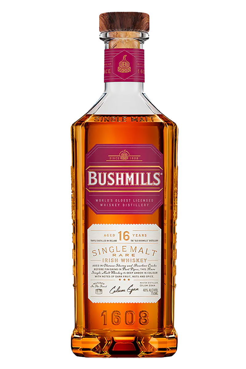 Bushmills 16 Years Single Malt Irish Whiskey 750 ML