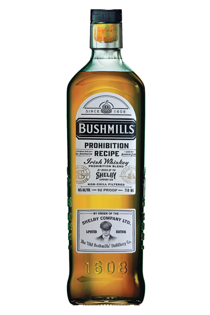 Bushmills Prohibition Recipe Limited Edition Irish Whiskey 750 ML ...