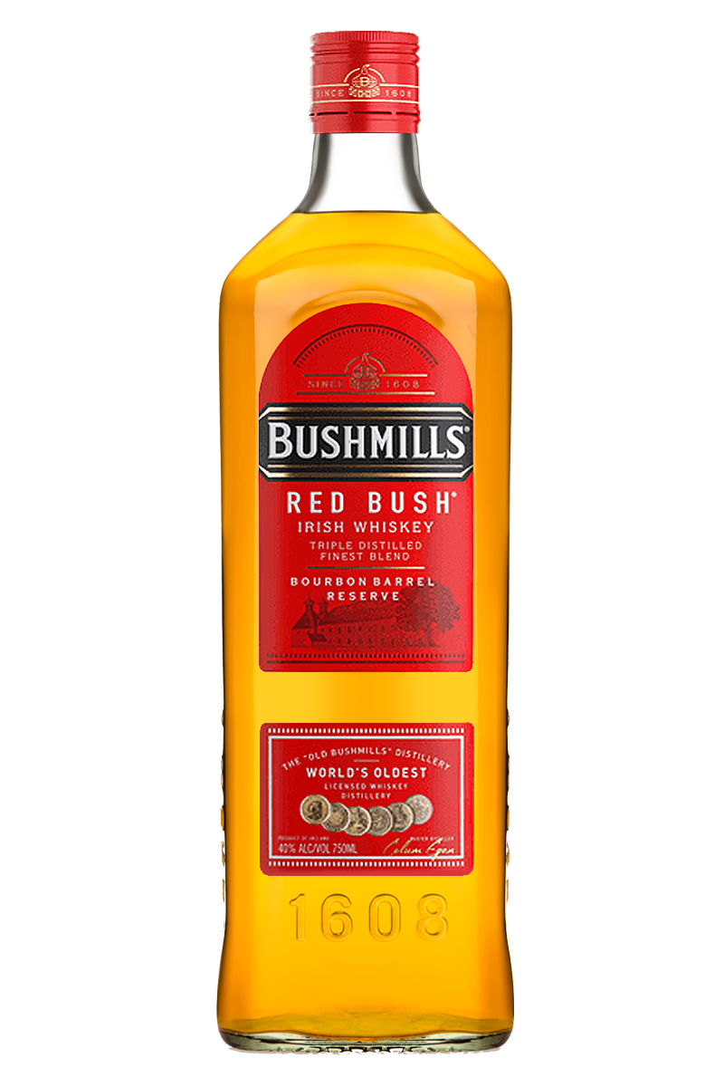 Bushmills Red Bush Irish Whiskey 1.75 LT