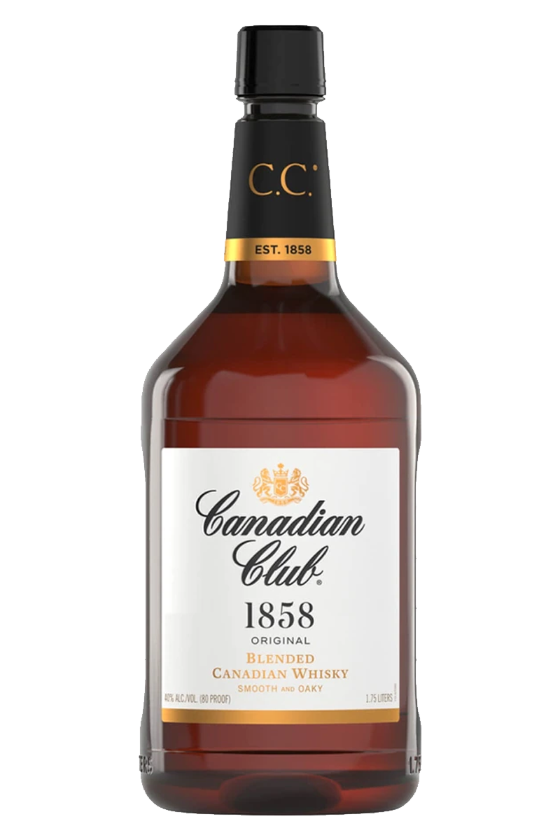 Canadian Club 1858 Blended Canadian Whisky 1.75 LT