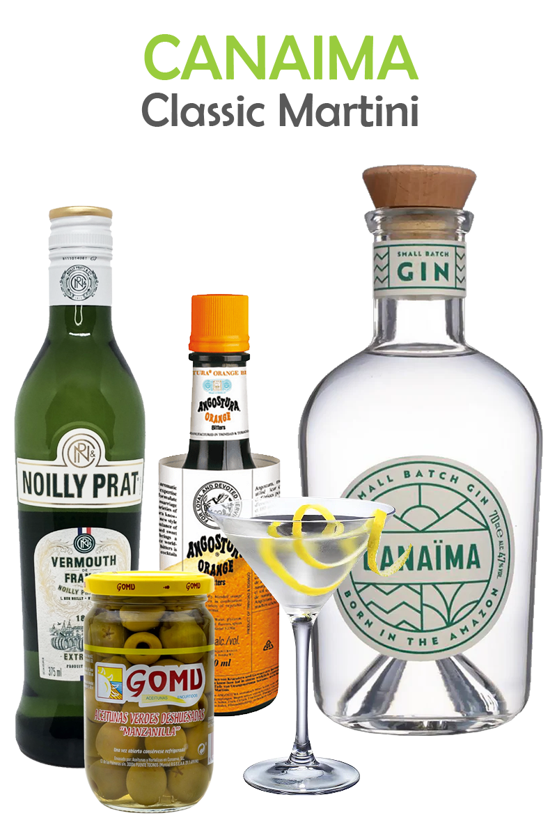 Canaima Classic Martini Cocktail Kit